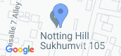 Map View of Notting Hill Sukhumvit 105