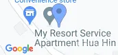 地图概览 of My Resort Hua Hin
