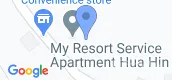 Map View of My Resort Hua Hin