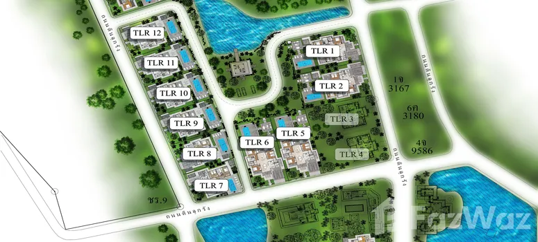 Master Plan of ไทยไลฟ์ เรสซิเดนซ์ - Photo 2