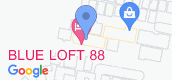 Map View of Blue Loft 88
