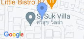 Vista del mapa of Srisuk Villa Pattaya