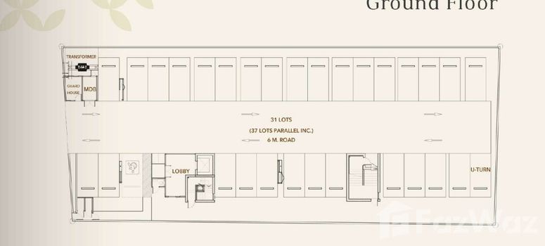 Master Plan of วิเวเร่ บาย เวรี่ คอนโด - Photo 1