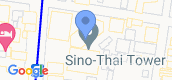 Vista del mapa of Sino-Thai Tower