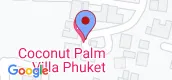 Vista del mapa of Coconut Palm Villa Phuket