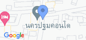 地图概览 of Nakornpathom Condo