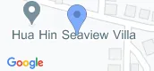 지도 보기입니다. of Hua Hin Seaview Villa