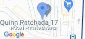 Map View of Quinn Condo Ratchada