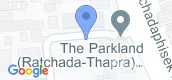Vista del mapa of The Parkland Ratchada-Thapra