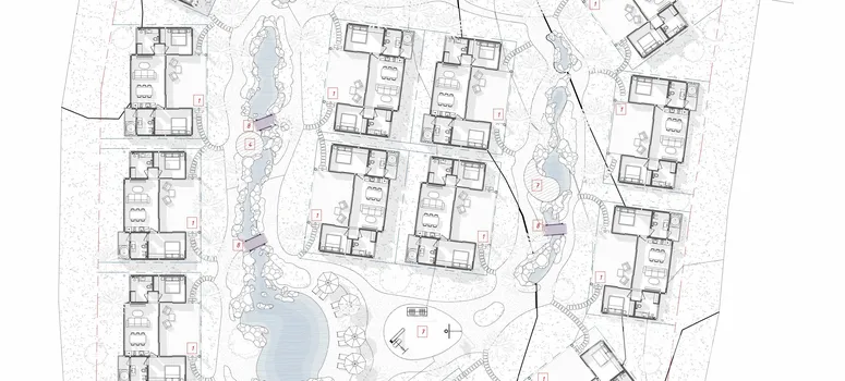 Master Plan of ฮิดเดน โลตัส - Photo 1