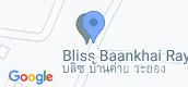 Vista del mapa of Bliss Baankhai Rayong