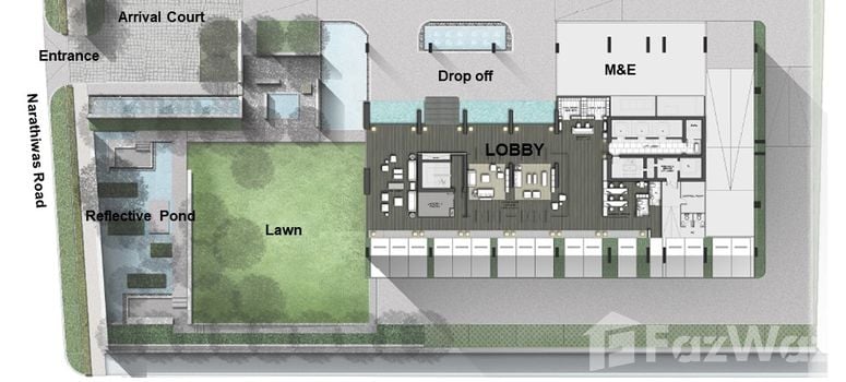 Master Plan of นารา ไนน์ บาย อีสเทอร์น สตาร์ - Photo 1