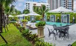 Communal Garden Area at Arcadia Center Suites