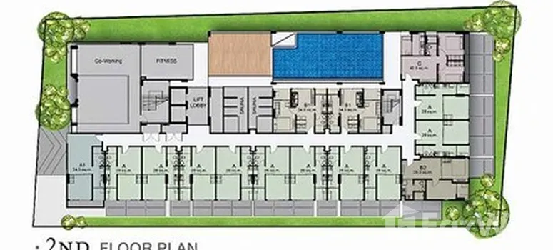Master Plan of เดอะคิวบ์ เออร์เบิน สาทร – จันทน์ - Photo 1