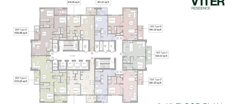 Master Plan of V1ter Residence - Photo 1
