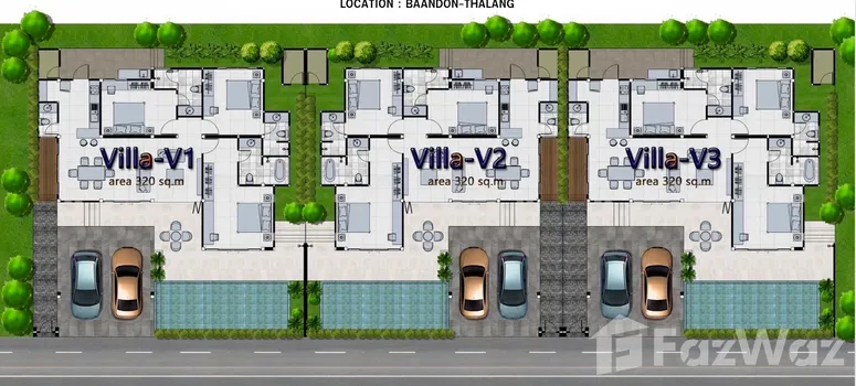 Master Plan of มัลลี่ วิลล่า - Photo 1