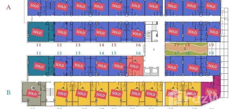 Master Plan of วีไอพี เกรท ฮิลล์ คอนโดมิเนียม - Photo 6