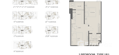 Поэтажный план квартир of The Room Sukhumvit 38