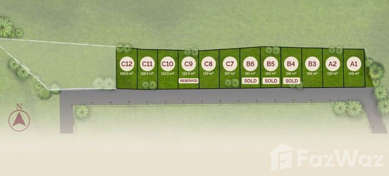 Master Plan of ไดมอนด์ พูล วิลล่า - Photo 1