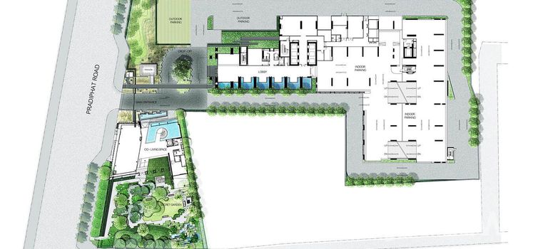 Master Plan of The Line Phahol - Pradipat - Photo 1