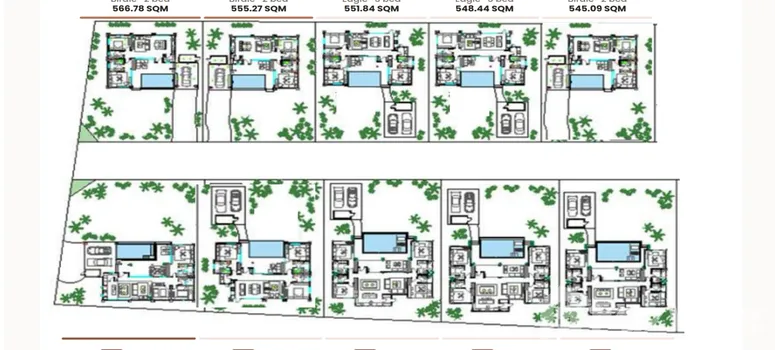 Master Plan of Din Daeng Villas - Photo 1