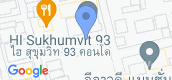 地图概览 of HI Sukhumvit 93