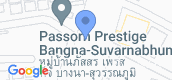 Vista del mapa of Passorn Prestige Bangna - Suvarnabhumi
