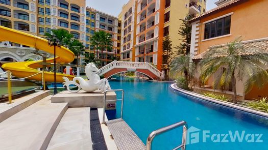 3D Walkthrough of the Communal Pool at Venetian Signature Condo Resort Pattaya