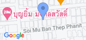 地图概览 of Baan Theppanich