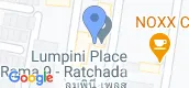 Vista del mapa of Lumpini Place Rama IX-Ratchada