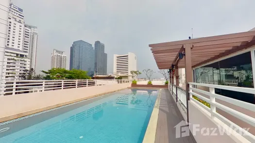 3D Walkthrough of the Communal Pool at Baan Siri Sukhumvit 13