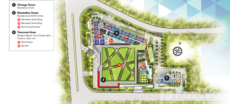 Master Plan of Transpark Bintaro - Photo 1