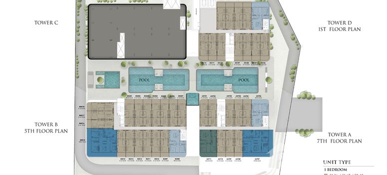 Master Plan of เอเวอร์ ไพรม์ เรสซิเดนซ์ กะรน - Photo 7