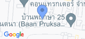 지도 보기입니다. of Baan Pruksa 25 Bangyai
