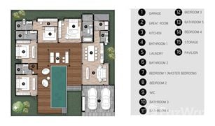 Вилла, 4 спальни на продажу в Мае Нам, Самуи Coco Tropical Pralarn Samui Phase 2