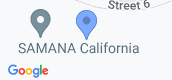Vista del mapa of Samana California 2