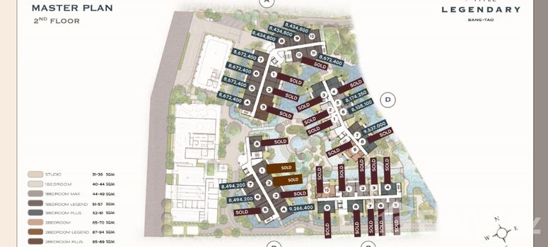 Master Plan of เดอะ ไตเติ้ล เลเจนดารี-บางเทา - Photo 2