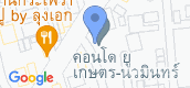 Map View of Condo U Kaset – Nawamin