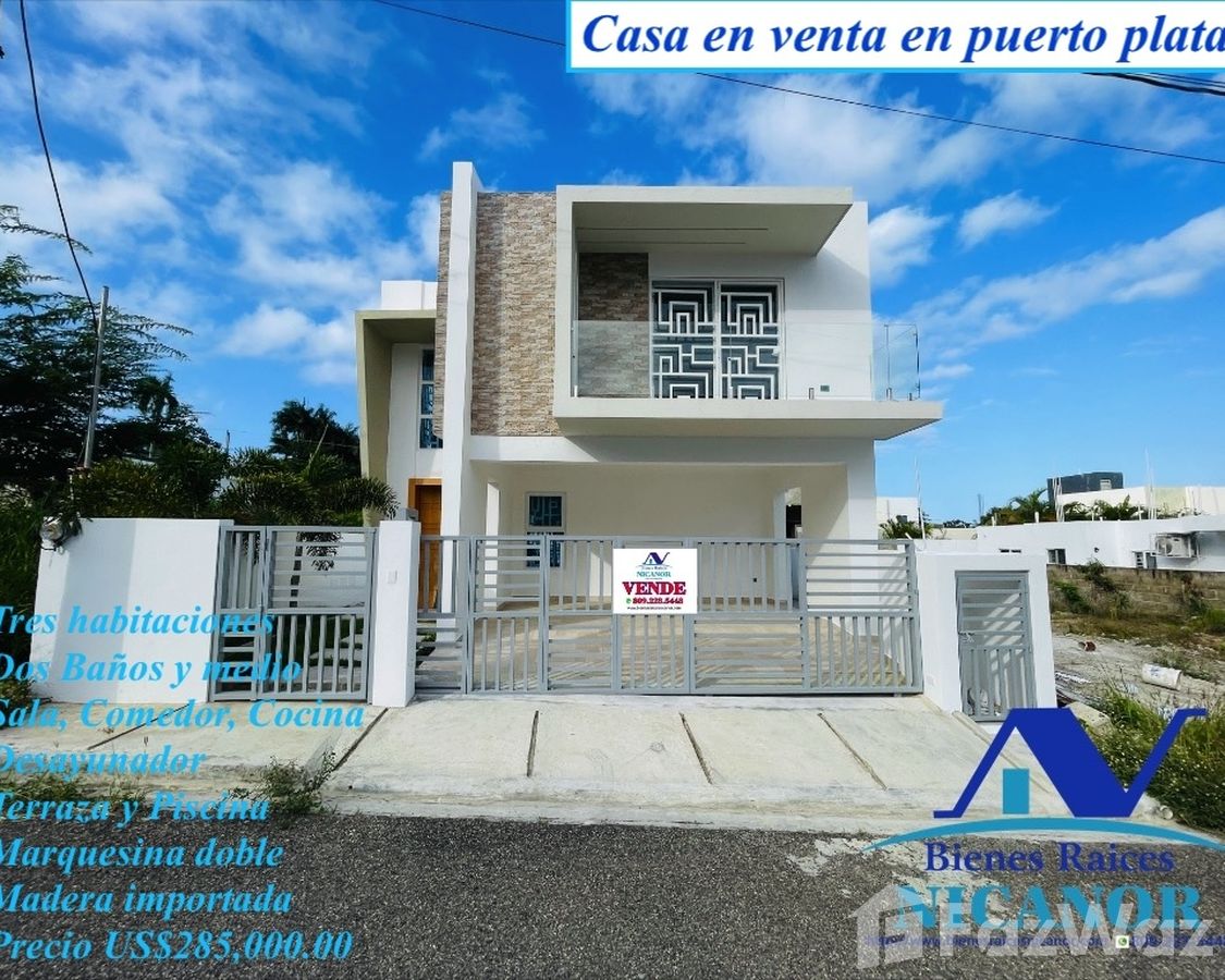 3 спален Дом для продажи в San Felipe De Puerto Plata, Puerto Plata за  25,400,000 ₽ | U1885864