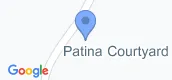 지도 보기입니다. of Patina Courtyard