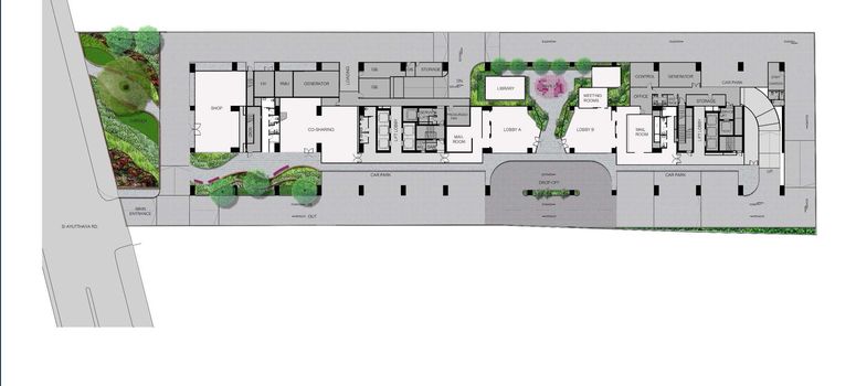 Master Plan of เอ็กซ์ที พญาไท - Photo 1