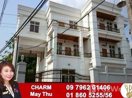 9 chambre Maison for rent in Western District (Downtown), Yangon, Kamaryut, Western District (Downtown)