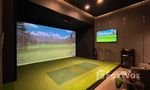 Golf Simulator at Hampton Residence Thonglor At Park Origin Thonglor