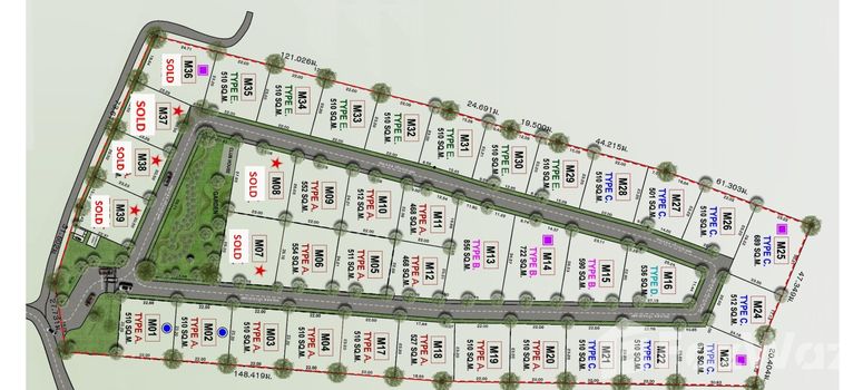 Master Plan of โบทานิก้า โมเดิร์น ลอฟท์ - Photo 1