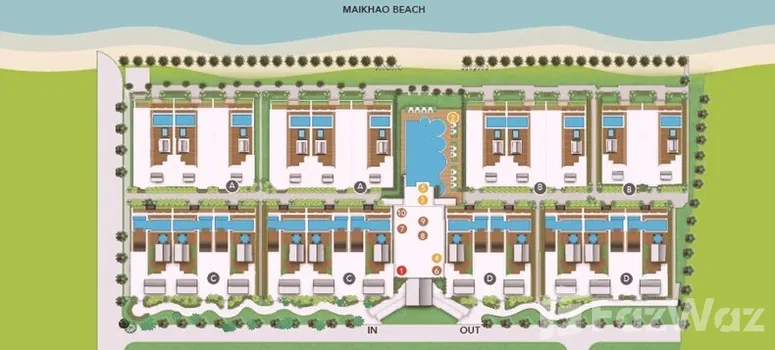 Master Plan of Maikhao Dream Villa Resort & Spa - Photo 1