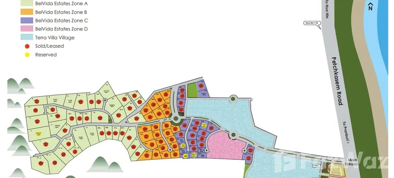 Master Plan of BelVida Estates Hua Hin - Photo 1