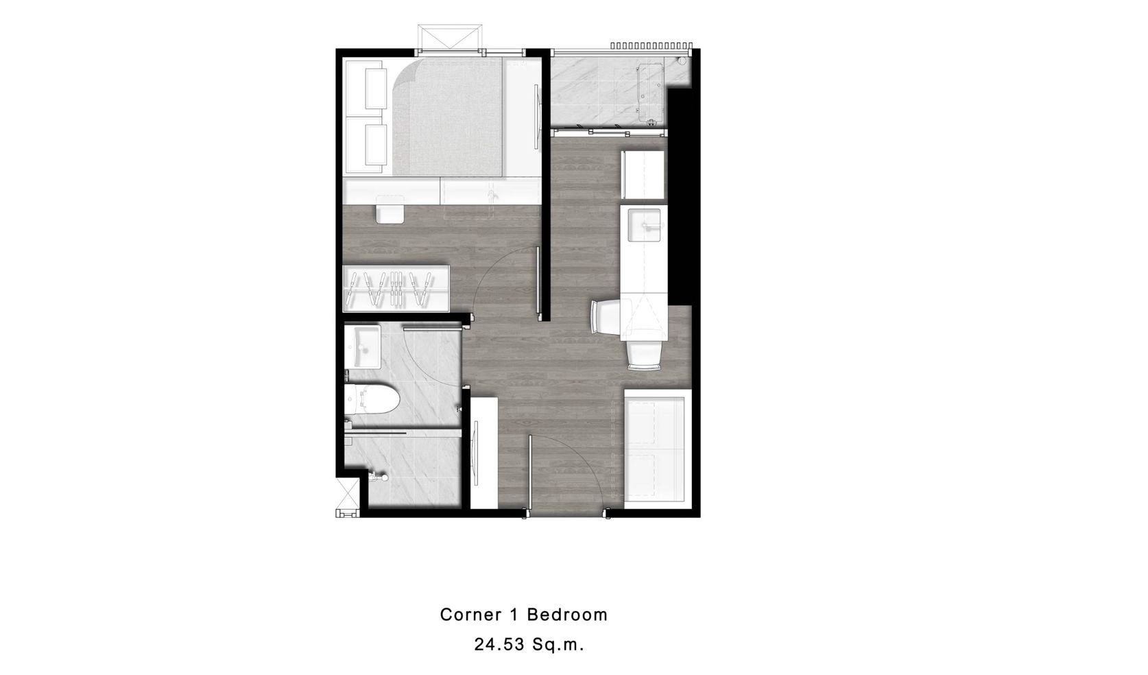 For sale 1 Beds condo in Chom Thong, Bangkok