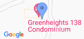 Vista del mapa of Greenheights 138 Condominium