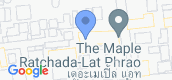 Vista del mapa of The Maple Ratchada-Ladprao