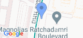 Map View of Magnolias Ratchadamri Boulevard